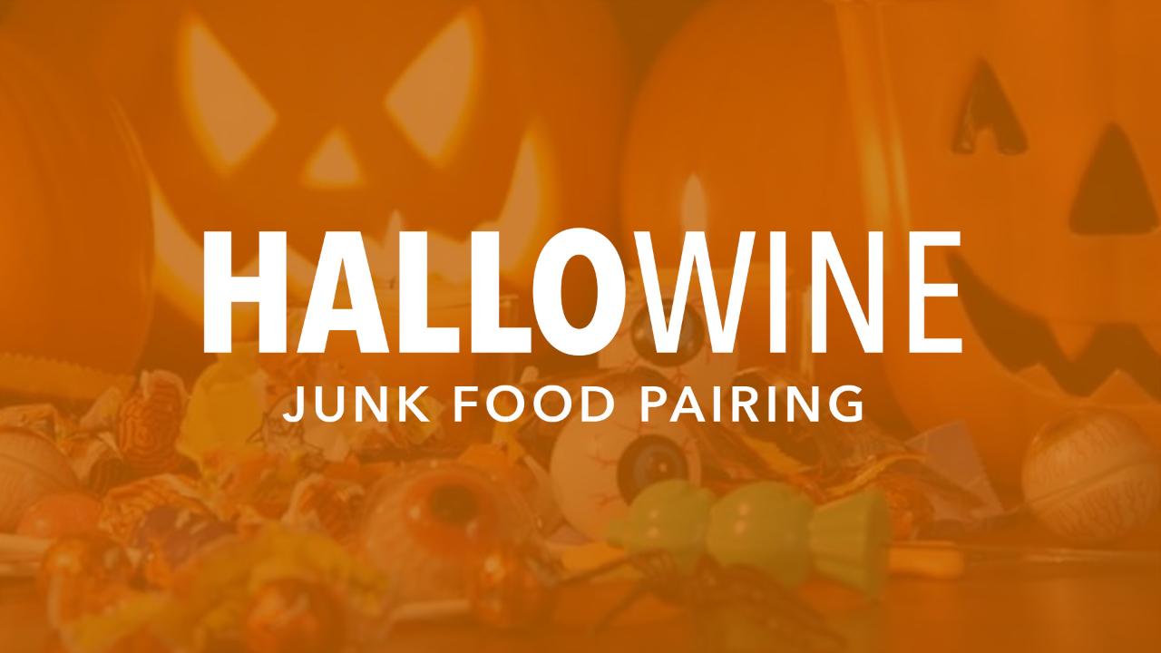 Hallo-Wine Junk Food Pairing Experience