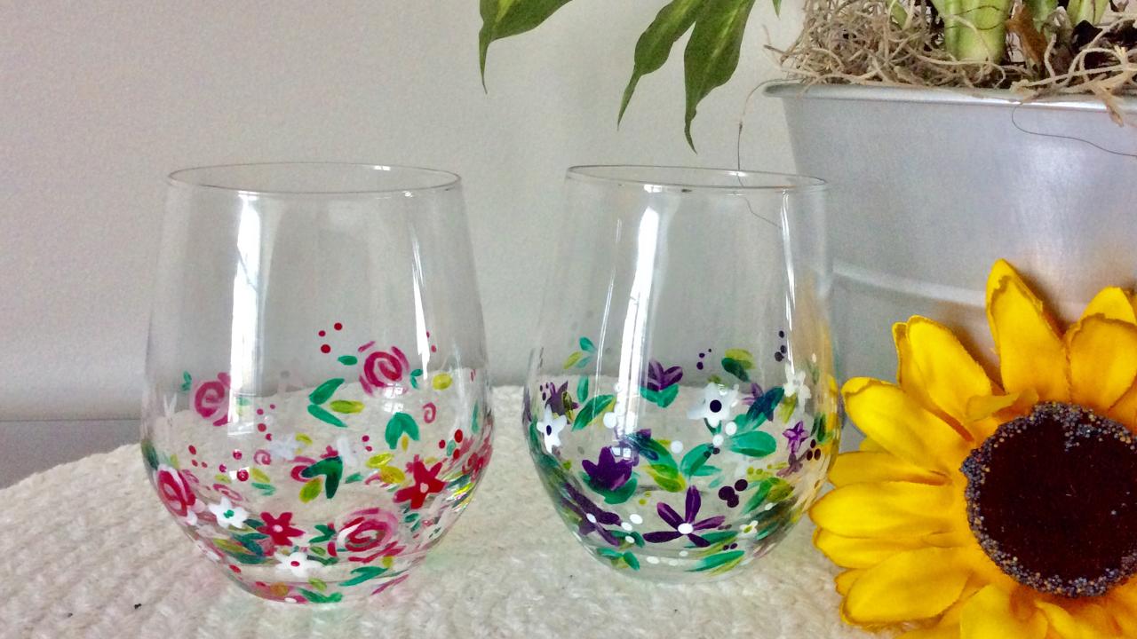 Wine Glass Painting Workshop
