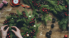 You & I Paint Live Wreath Workshop- November 15th 12:00 PM - 2:00 PM