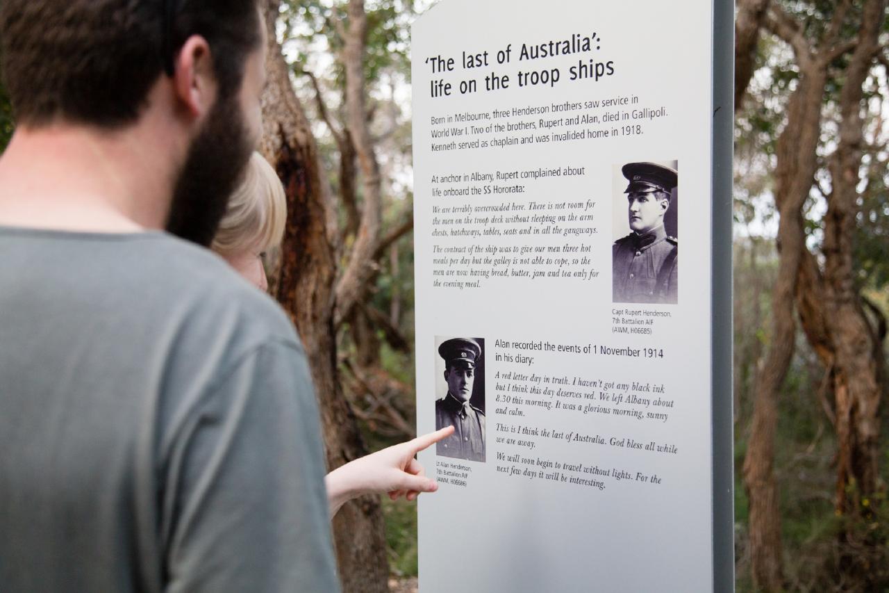 NATIONAL ANZAC CENTRE FIELD OF LIGHT PANORAMA PASS