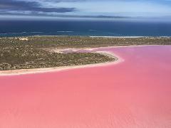 Pink Lake + Abrolhos Islands Scenic Flyover Tour
