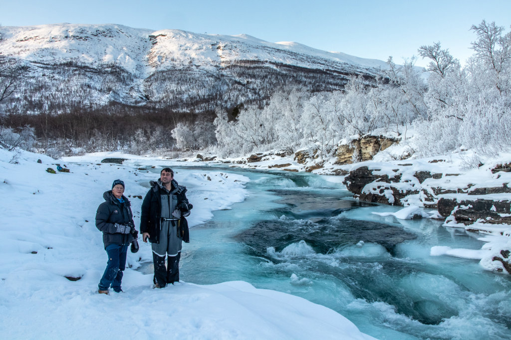 Morning hike in Abisko National Park