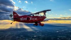 Intense 60 minute Aerobatics Experience in the Red Baron Biplane