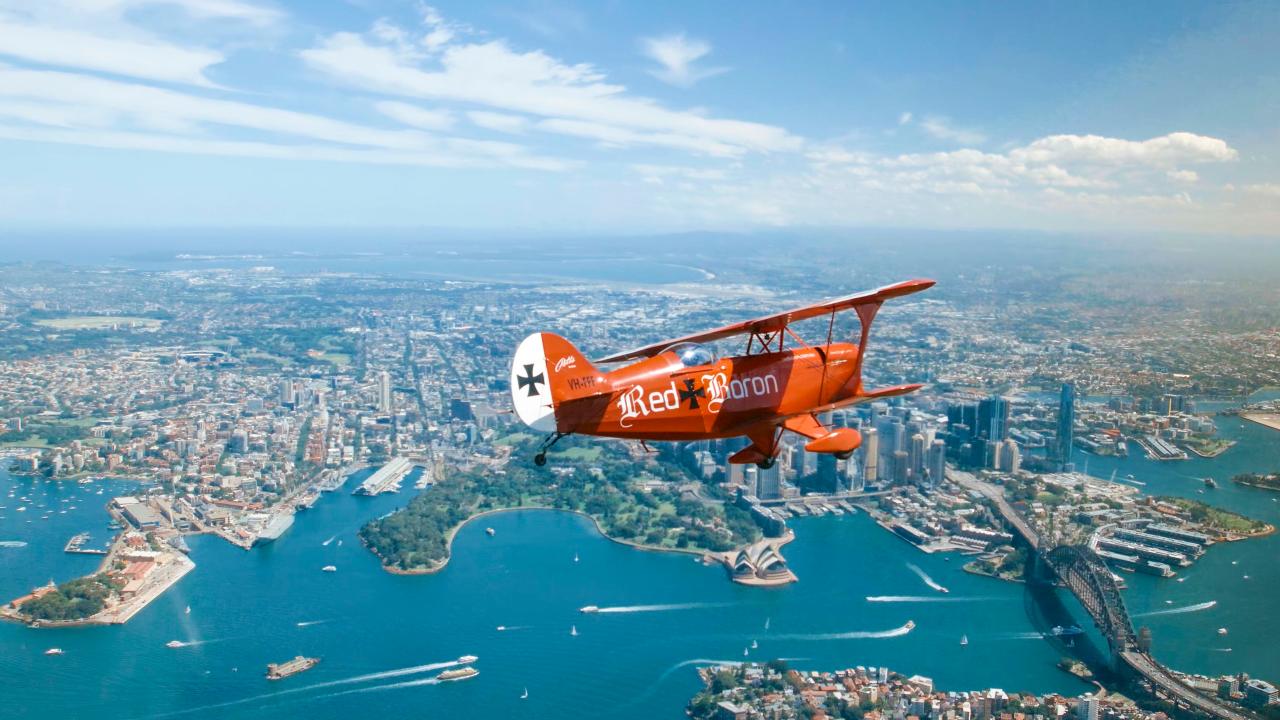 Sydney Harbour and Northern Beaches Joy Flight + Aerobatics | 1 hr & 40 Minute Experience