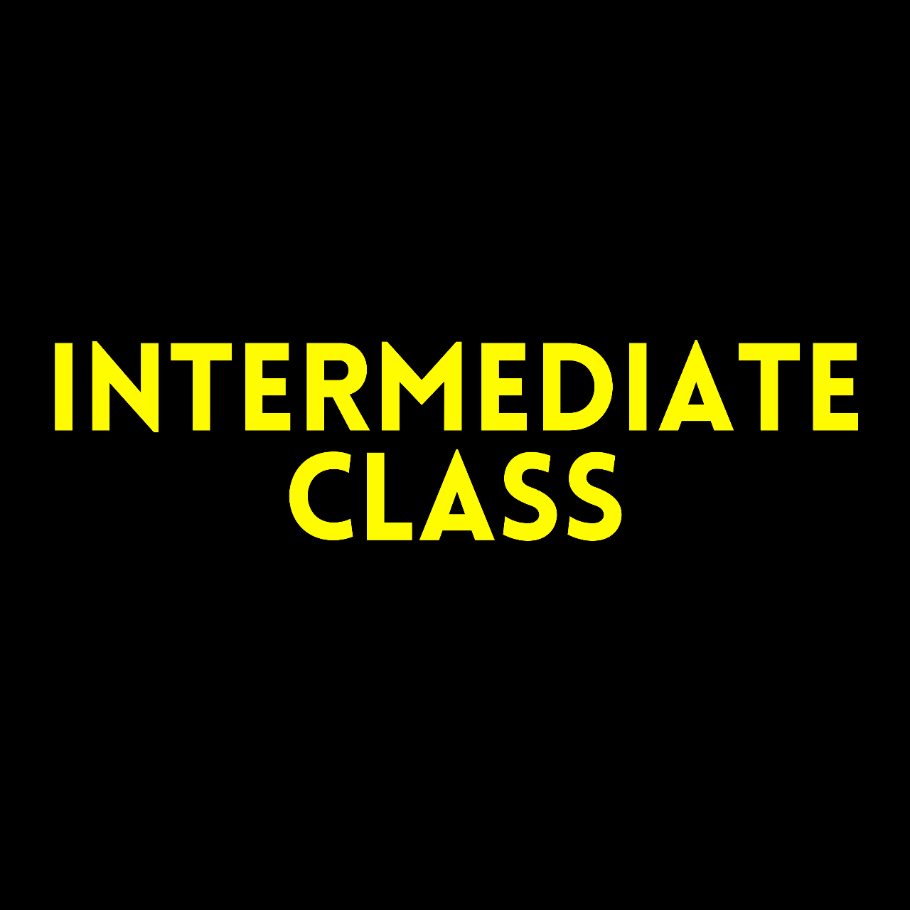 Intermediate Class