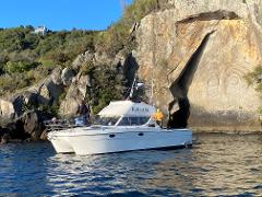 Kakariki Sunset Cruise to Maori Rock Carvings