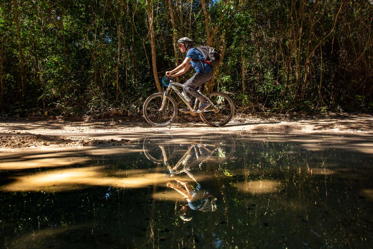 3 Cenotes Trail Bike Tour - Private