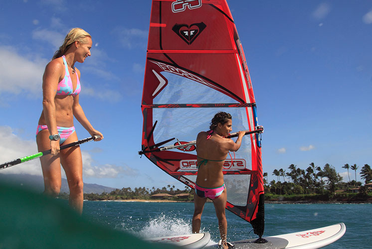 Windsurfing - Step 1- Get On Board