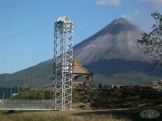 San Jose to Arenal One Day Tour: Hanging Bridges, Lunch, Hot Springs and Dinner