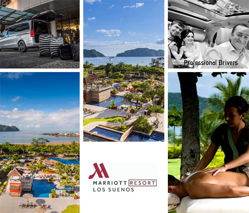 Playas del Coco to Los Suenos Marriott - Private VIP Shuttle Service