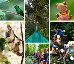 Arenal to Monteverde by Land - Shared Shuttle Transportation