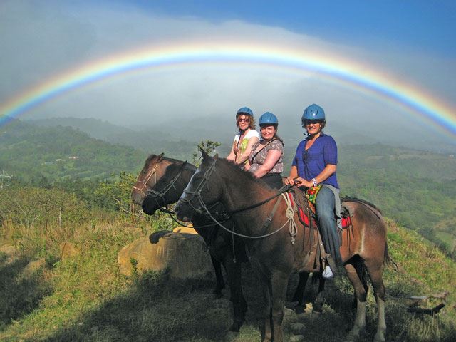 Horseback Riding in the Clouds - Monteverde