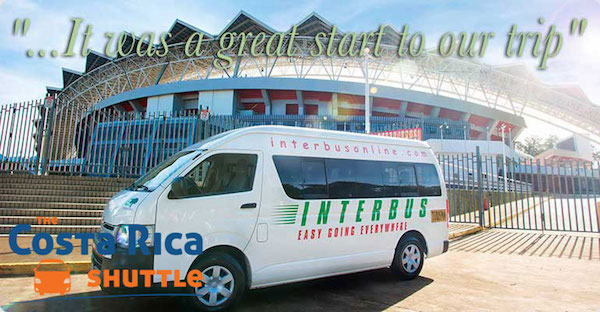 Playas del Coco to El Castillo Arenal - Private Shuttle Service