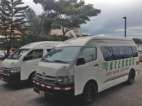 El Castillo Hotels Arenal to Limon - Shared Shuttle Transportation