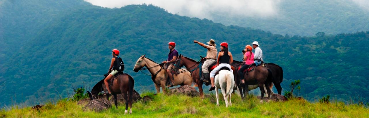 Horseback Riding Mountain & Farm Views
