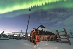 Sami voices (Jojk) & Northern Lights