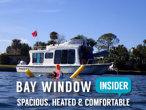 Semi-Private Premium Houseboat Manatee Tour - The Outstanding Odyssey (4hr Heated) - Crystal River