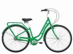 A Beautiful Green Bike (Cruiser)