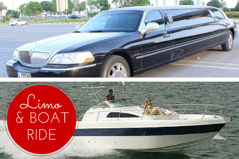 Limo & Boat Deal for 8 Pax