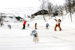 Snögubbe Björkliden