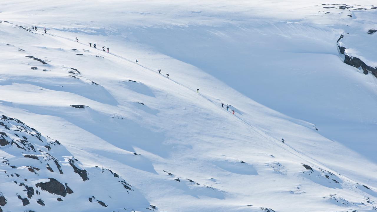 Ski touring Riksgränsen(3643-623)