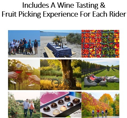 Private Tour- Wine Tasting & Fruit Picking Experience Included For Each Rider