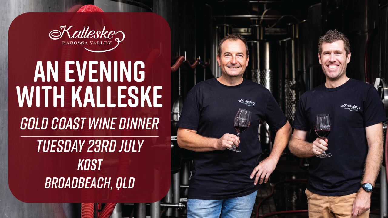 An Evening with Kalleske - 2024 Gold Coast Wine Dinner (SOLD OUT)