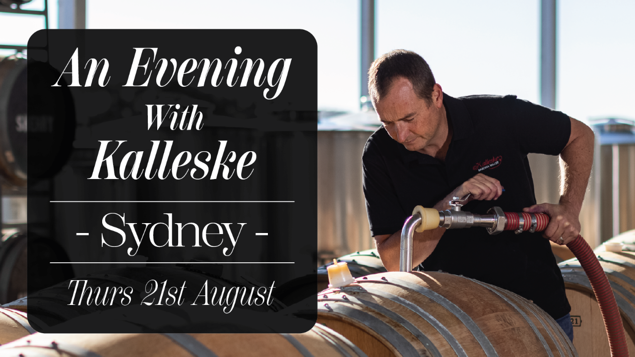 An Evening with Kalleske - 2025 Sydney Wine Dinner