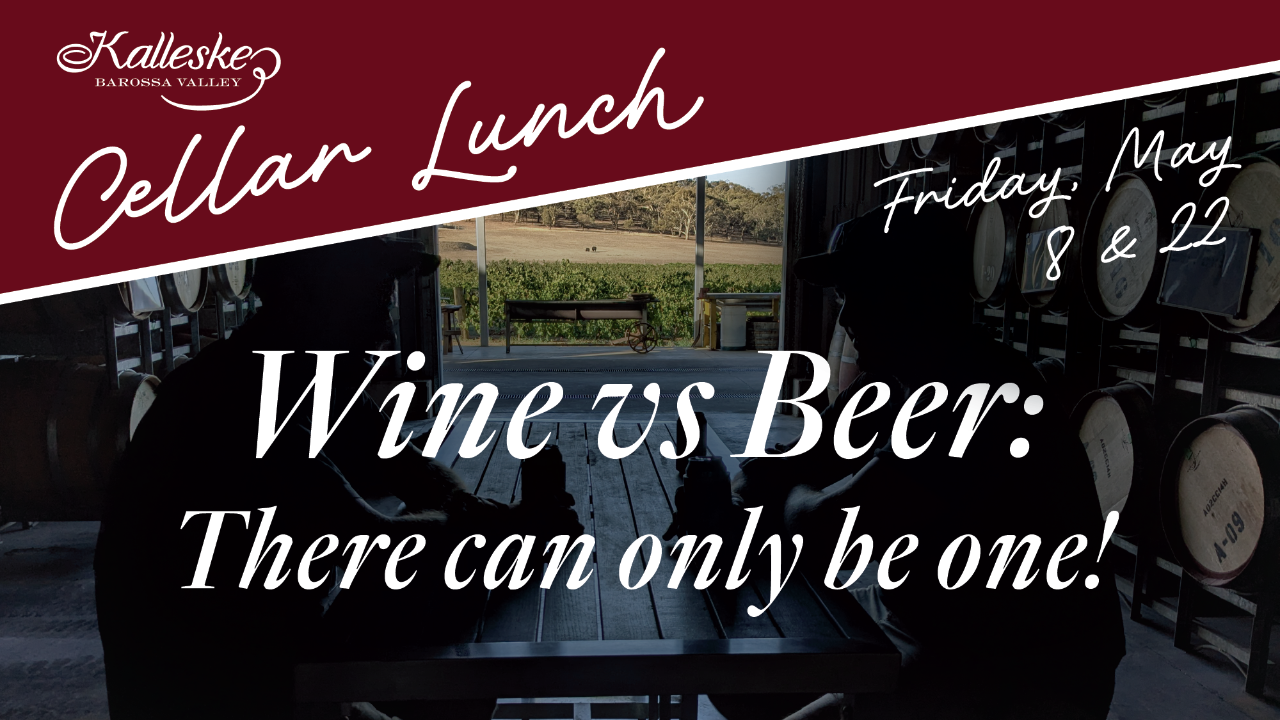 Cellar Lunch - Wine vs Beer: There can only be one!