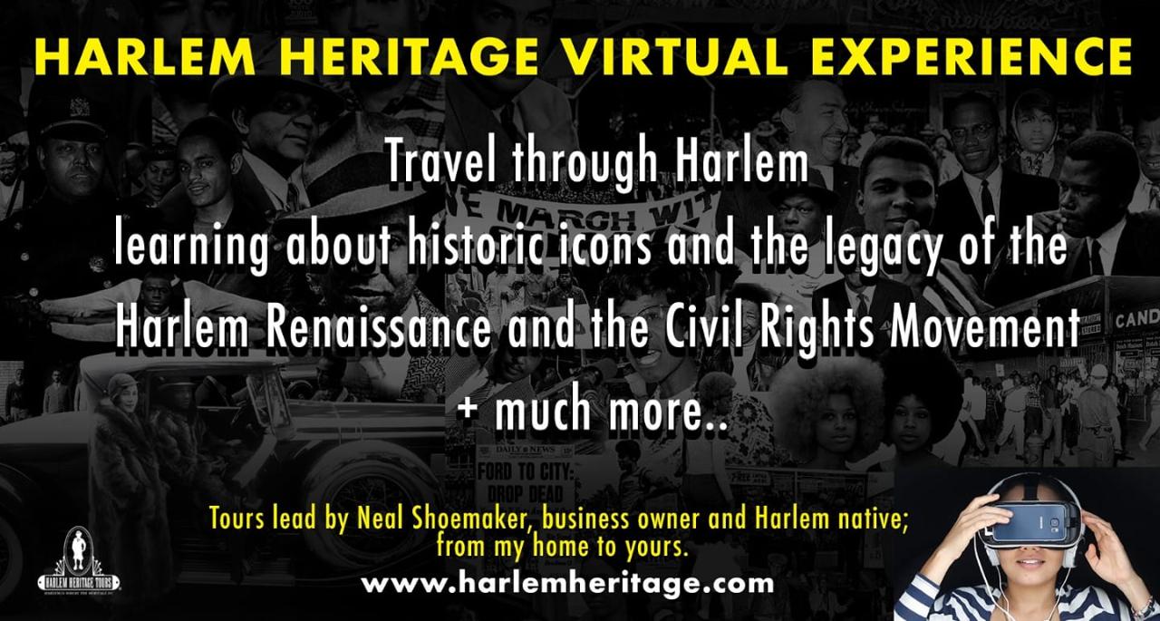 Harlem Heritage Virtual Experience