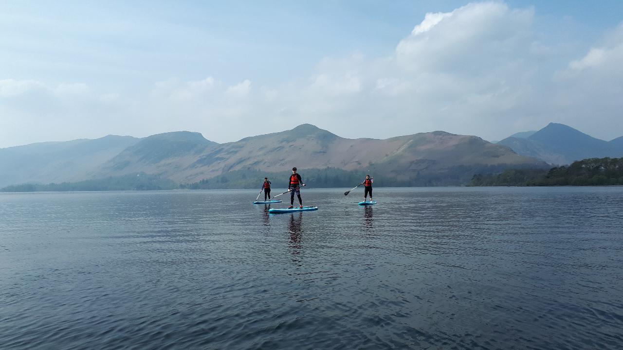 Derwentwater SUP Tour Lake District Paddle Boarding Reservations