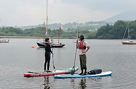  Coniston Private SUP session 