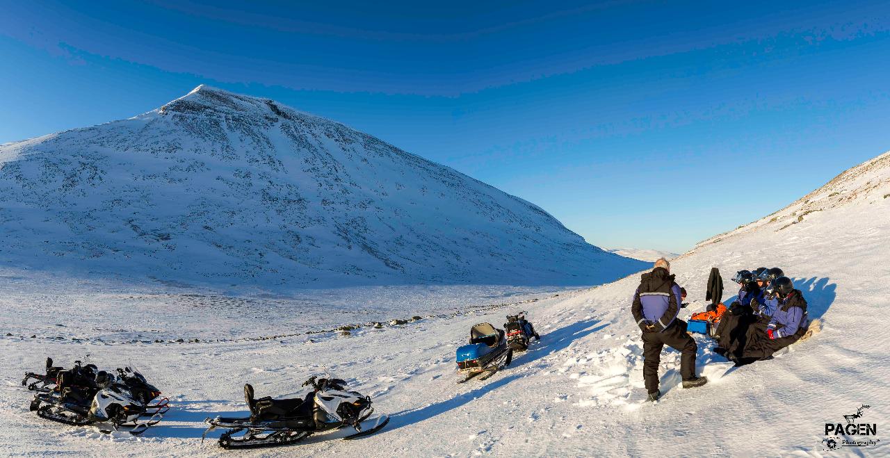 ABISKO - Snowmobile tour 4,5 h