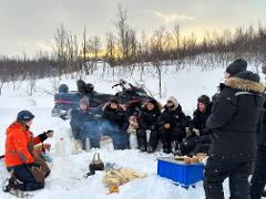 SNOWMOBILE & LUNCH - ABISKO STYLE