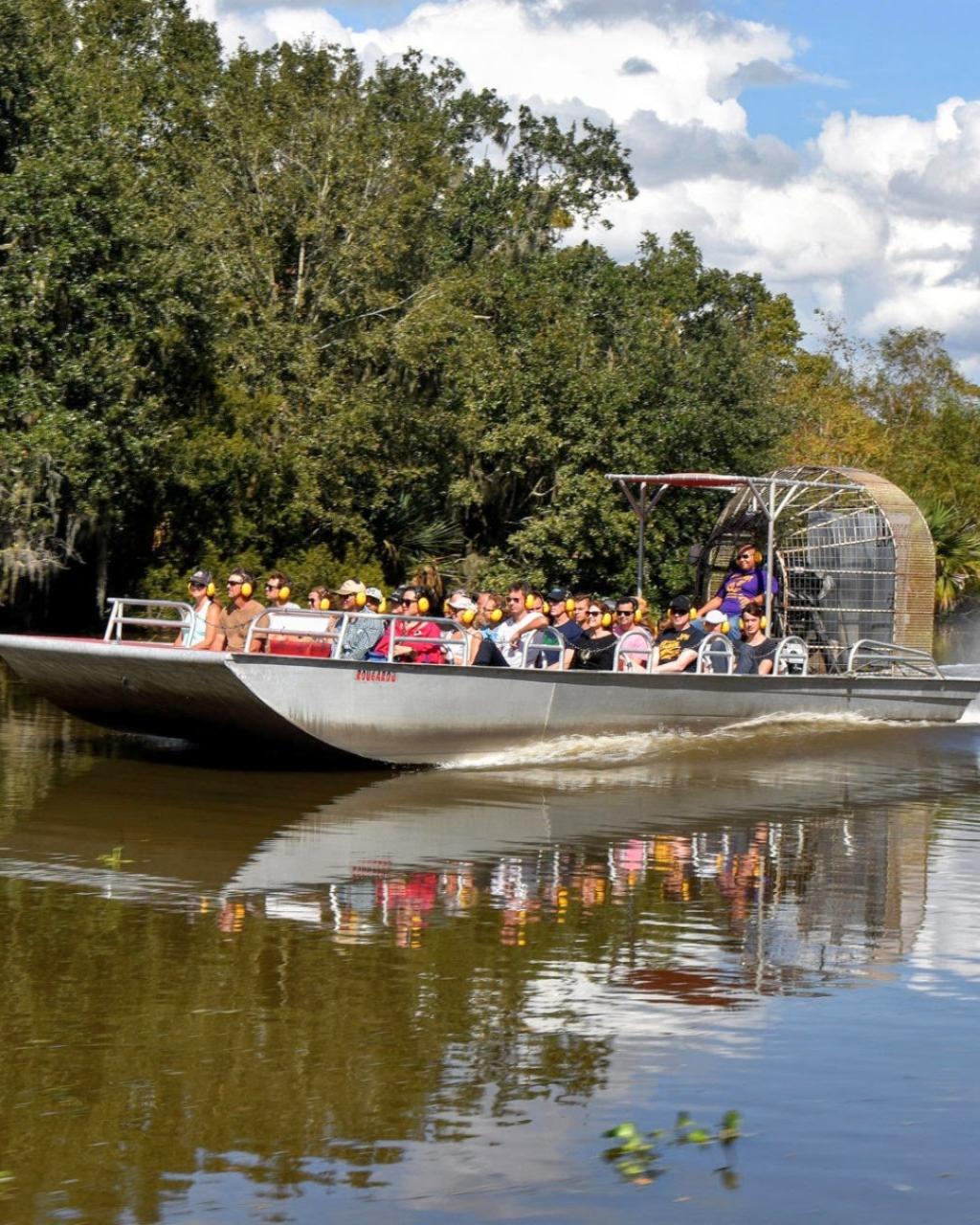 New Orleans Large Airboat Swamp Tour