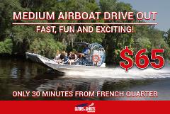 Signature 16 Ultimate Swamp Adventure - Medium/Large 16 Seat Airboat - Drive Out