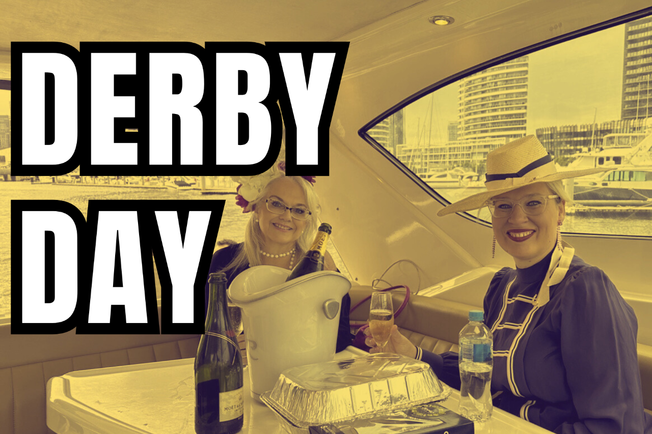 VICTORIA DERBY DAY (NOV 2, 2024) - SPRING RACES BOAT SHUTTLE ROUNDTRIP 1-12 PASSENGERS