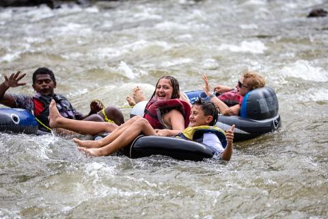 River Tubing Fiji