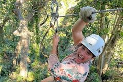 16 Lines Zipline, Cave and Mud Spa Combo Tour with Lunch in Fiji