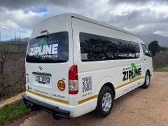 Cape Canopy Tour: Half Day Zipline and 4x4 Adventure - with Cape Town pickup