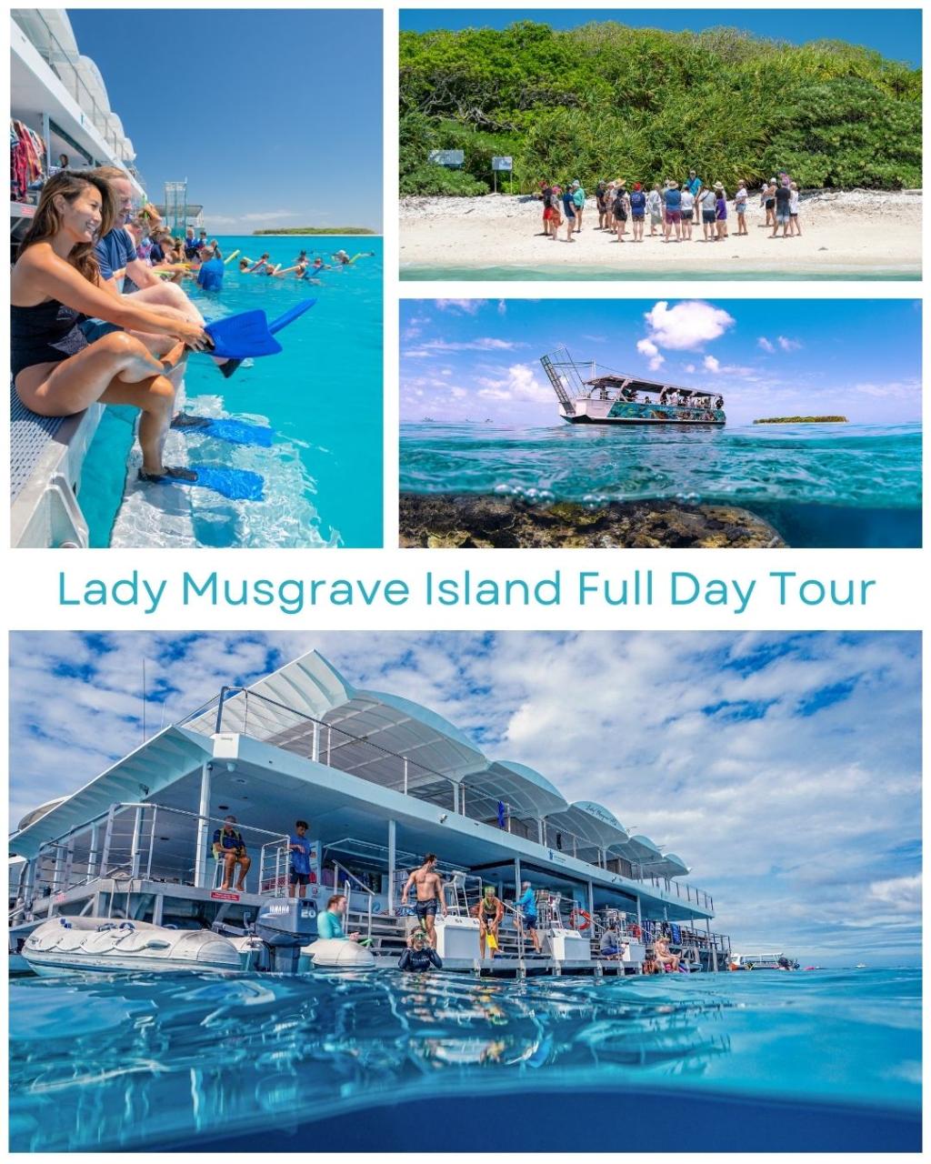 LADY MUSGRAVE ISLAND FULL DAY TOUR DEPARTING BUNDABERG - From April 2025 Onwards