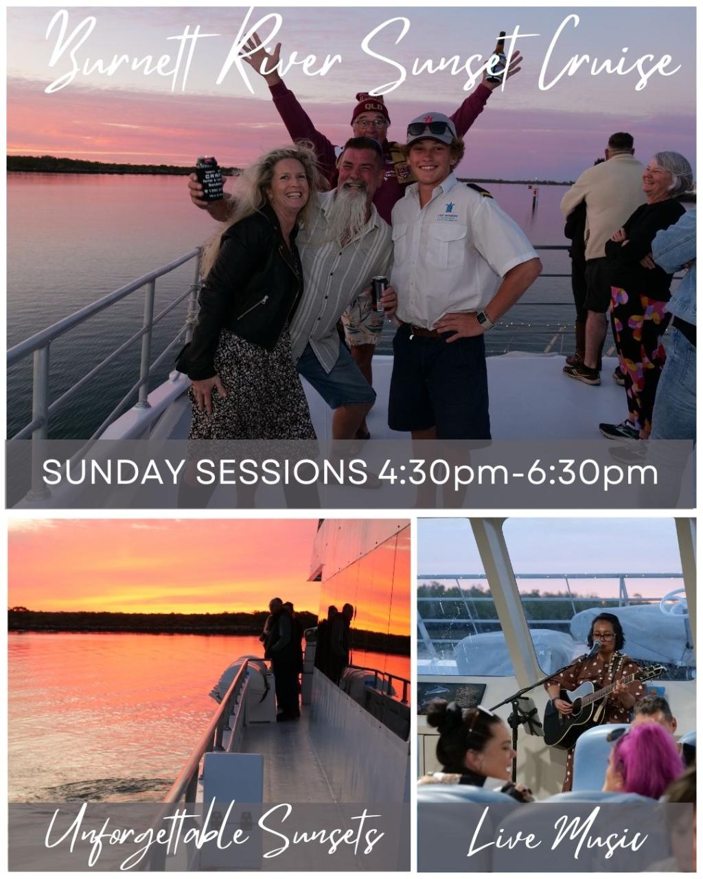 BURNETT RIVER SUNSET CRUISE