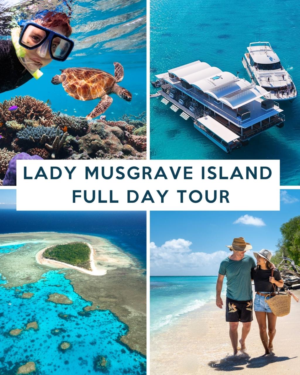 From 1st April 2027 LADY MUSGRAVE ISLAND FULL DAY TOUR  - ONLINE 