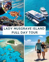 LADY MUSGRAVE ISLAND, PONTOON AND SNORKELLING FULL TOUR - DEPARTS BUNDABERG PORT