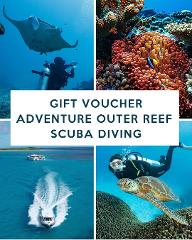 GIFT VOUCHER - OUTER REEF DOUBLE TANK SCUBA DIVE - LADY MUSGRAVE ISLAND
