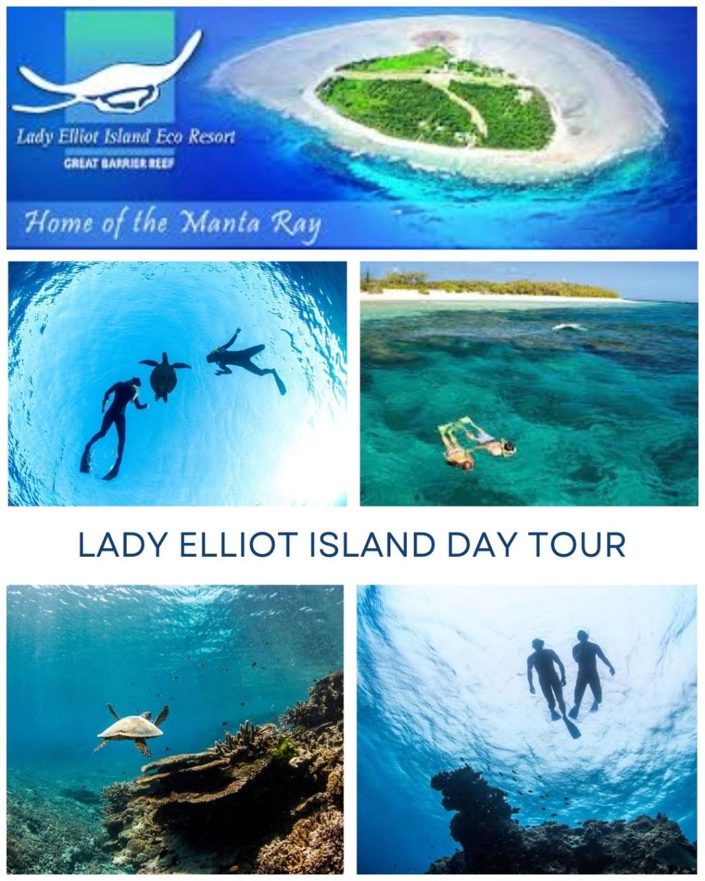 LADY ELLIOT ISLAND DAY TOUR & SCENIC FLIGHT - TRAVEL VOUCHER