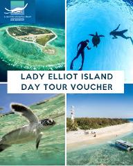 LADY ELLIOT ISLAND DAY TOUR & SCENIC FLIGHT - TRAVEL VOUCHER