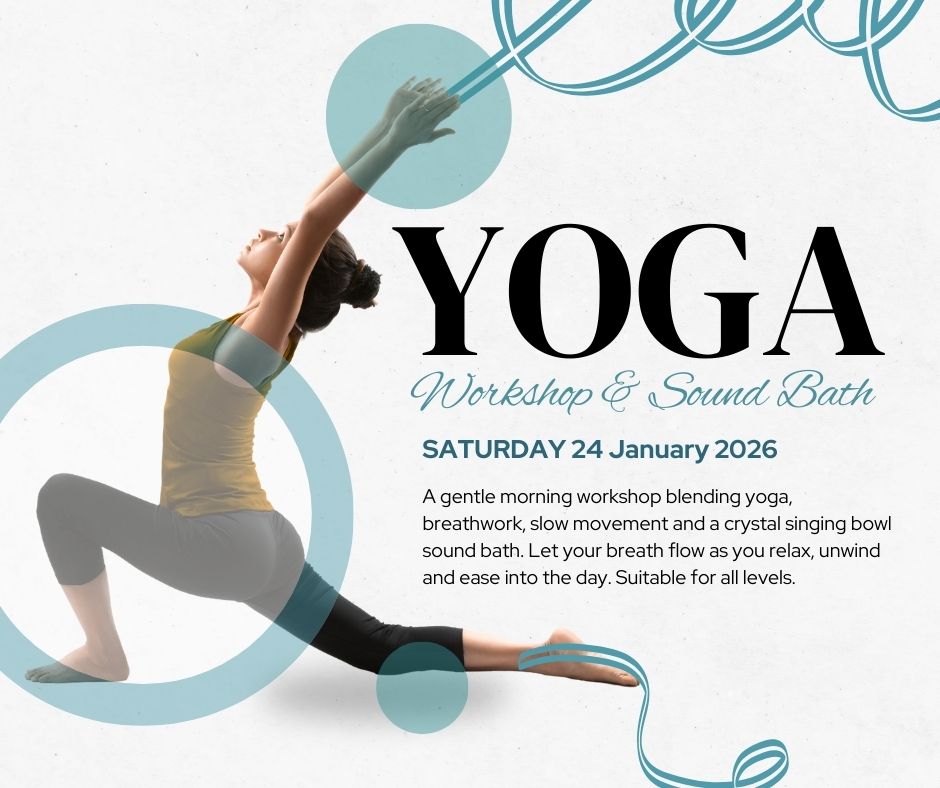 Yoga Workshop & Sound Bath (14+ years)