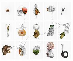 Anatomical Collage and Graphite Workshop with Erin Coates 