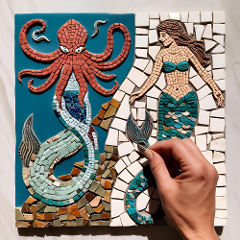 Tile & Tide Mosaic Workshop: Myths of the Sea